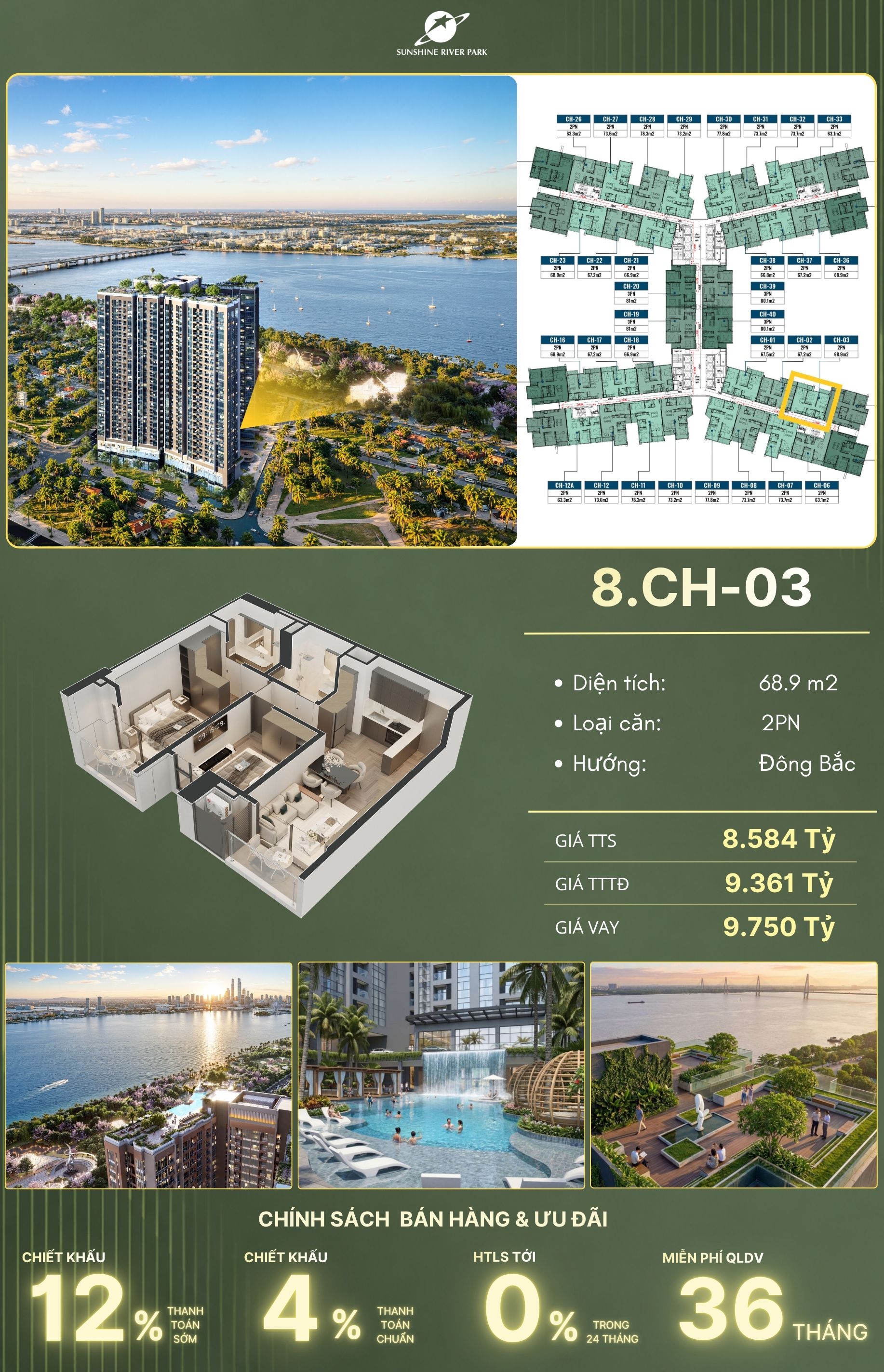 Ảnh trỏ vị trí căn 8.CH-03