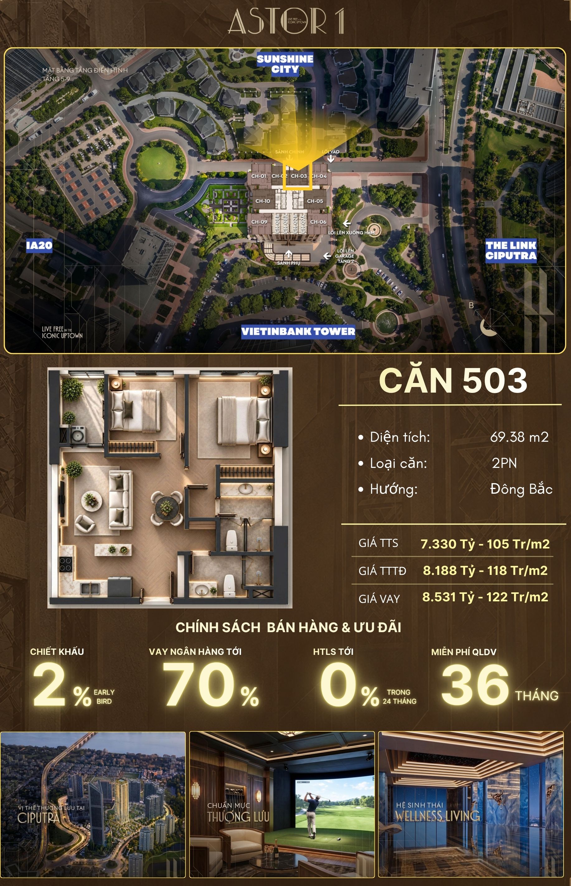 Ảnh trỏ vị trí căn 503