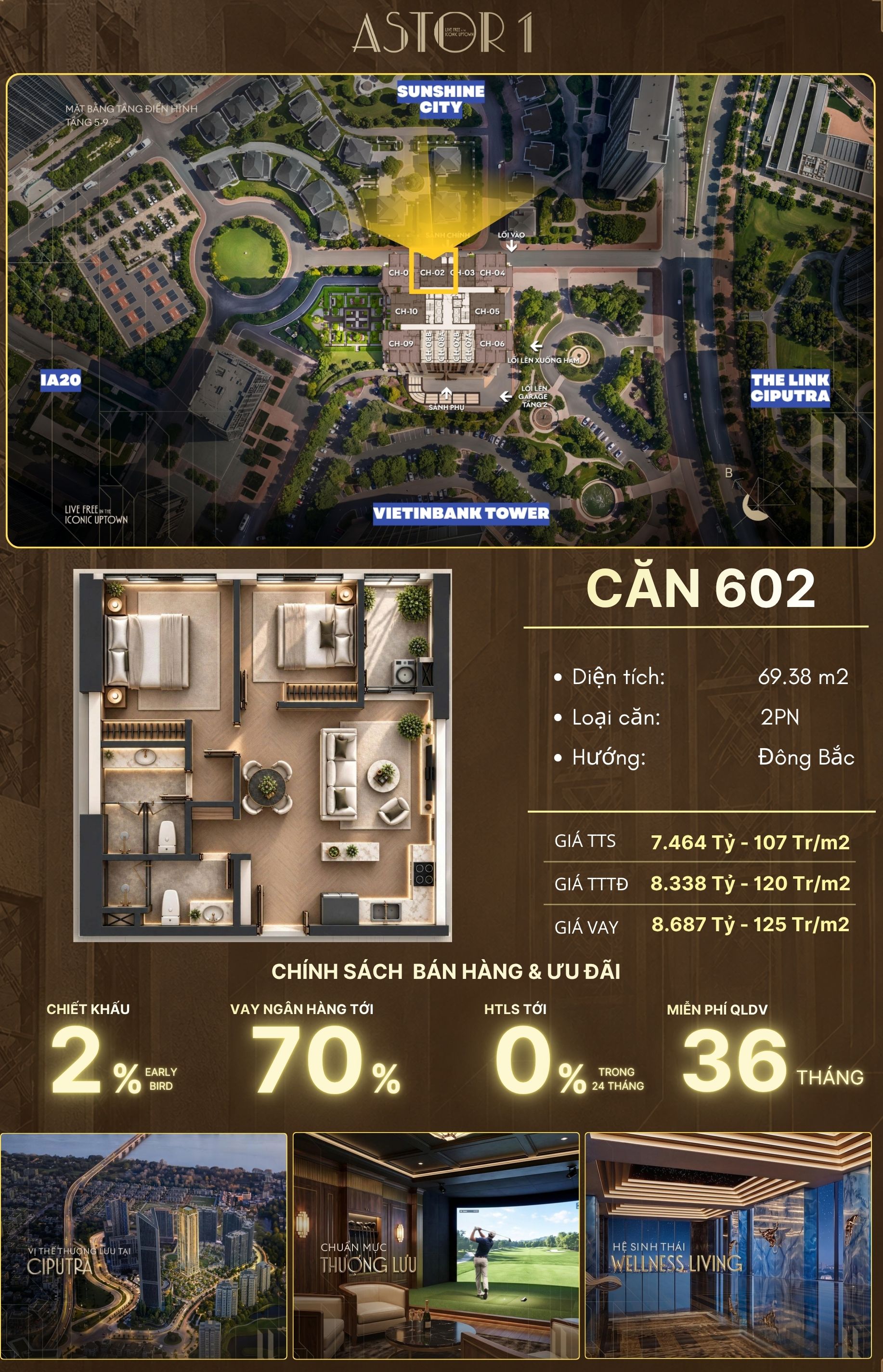 Ảnh trỏ vị trí căn 602