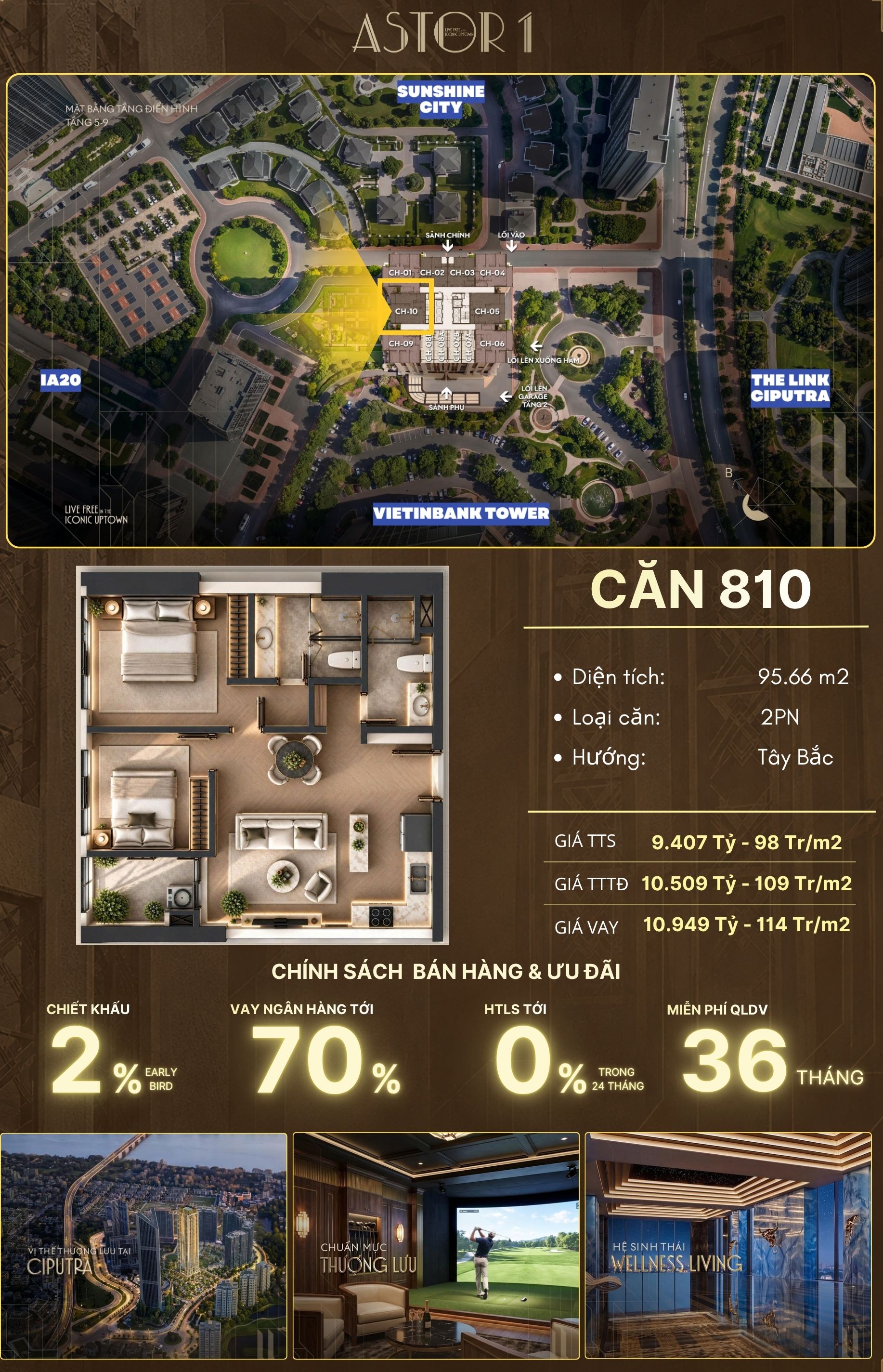 Ảnh trỏ vị trí căn 810